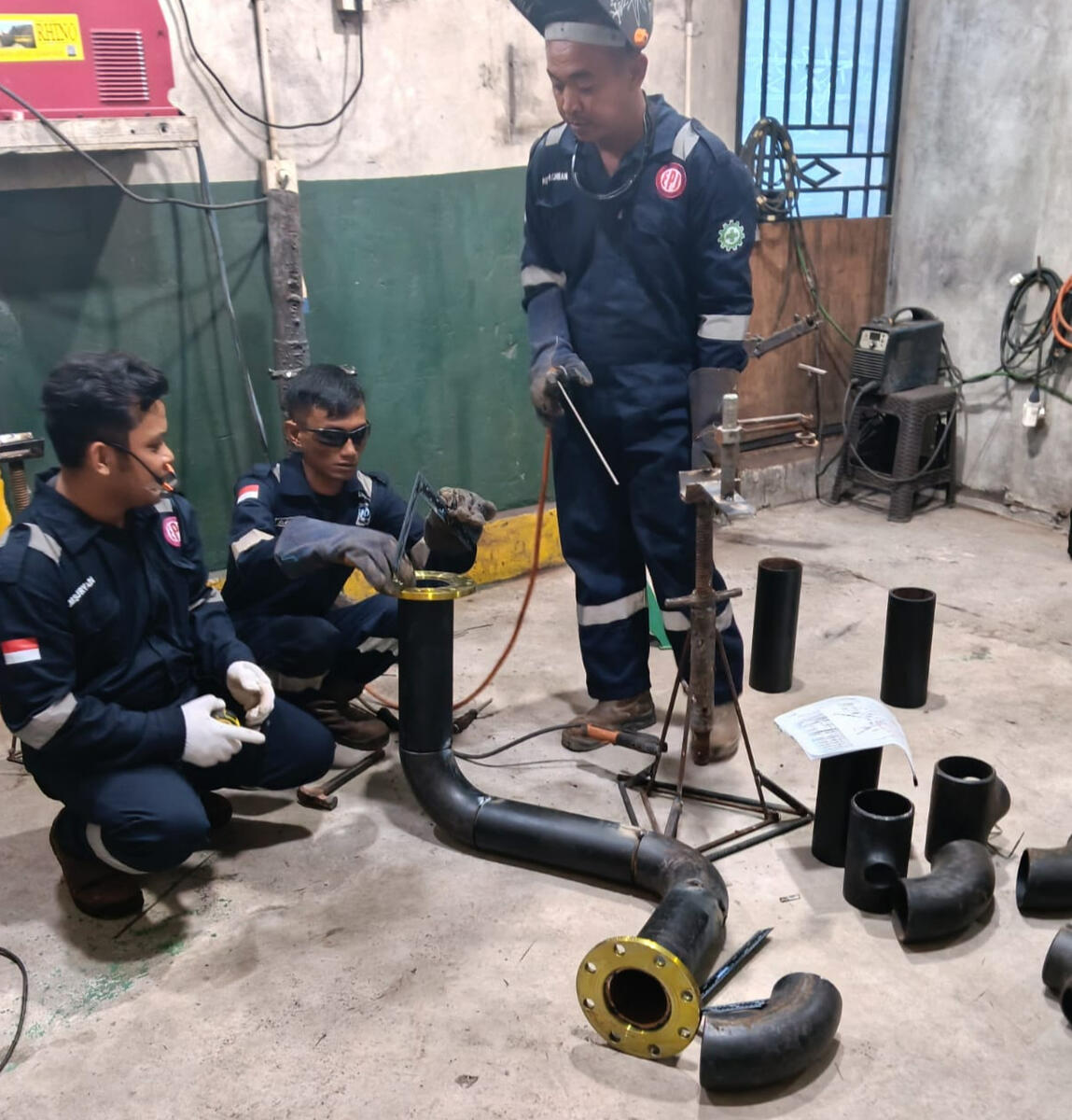 Piping Fabrikasi Welder Training