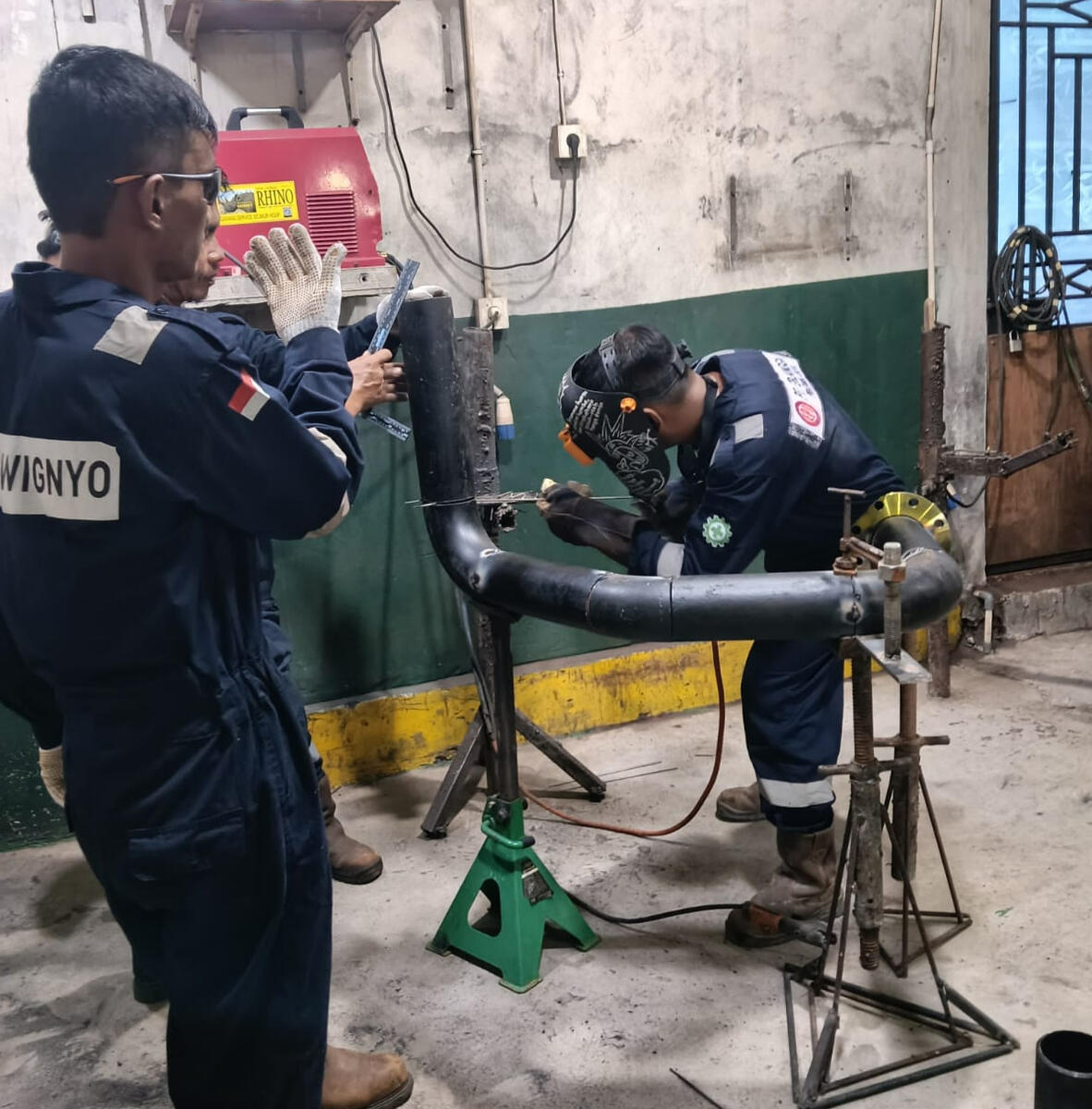 Piping Fabrikasi Welder Training